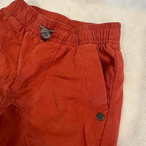 Janie and Jack Kids 3T Orange Cotton Blend Pull On Pants Car Graphic Back Pocket - Picture 2 of 6